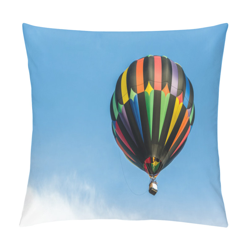 Personality  A Beautiful Hot Air Balloon Rising Above The Clouds Pillow Covers