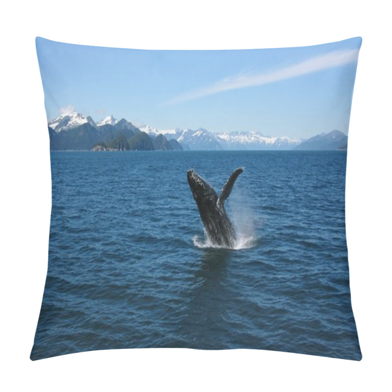 Personality  Humpback Breaching Pillow Covers