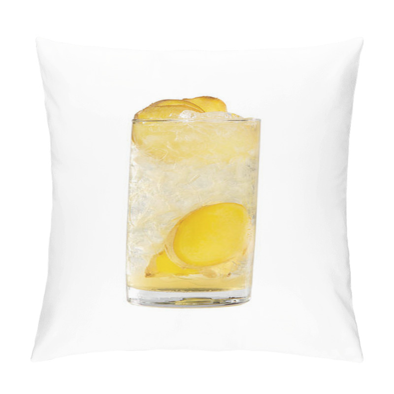 Personality  Summer Cocktail On Isolated White Background Pillow Covers