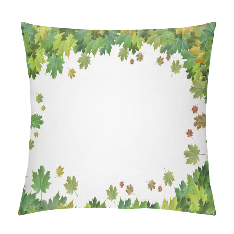 Personality  Autumn Leaves Background Pillow Covers