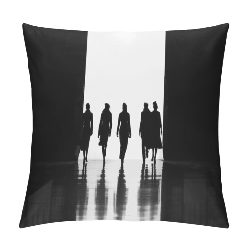 Personality  Women's Fashion Silhouettes Pillow Covers