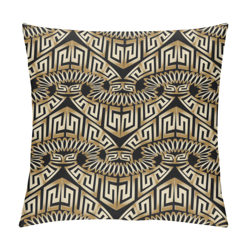 Personality  Greek Abstract Vector Seamless Pattern. Pillow Covers