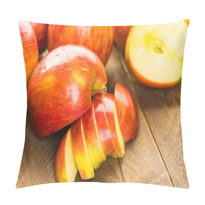 Personality  Organic Apples Sliced Pillow Covers