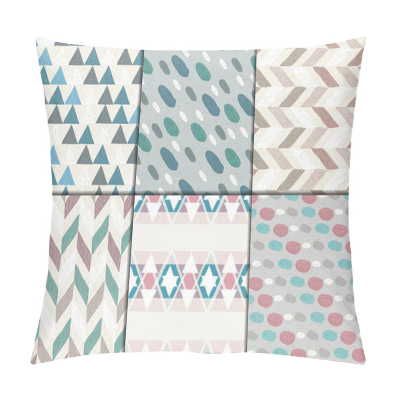 Personality  Seamless Hand Drawn Patterns Pillow Covers