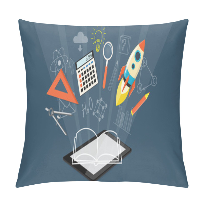 Personality  Banner For Education Pillow Covers