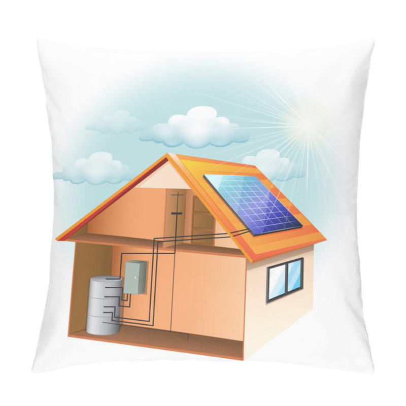 Personality  Solar Panel Pillow Covers