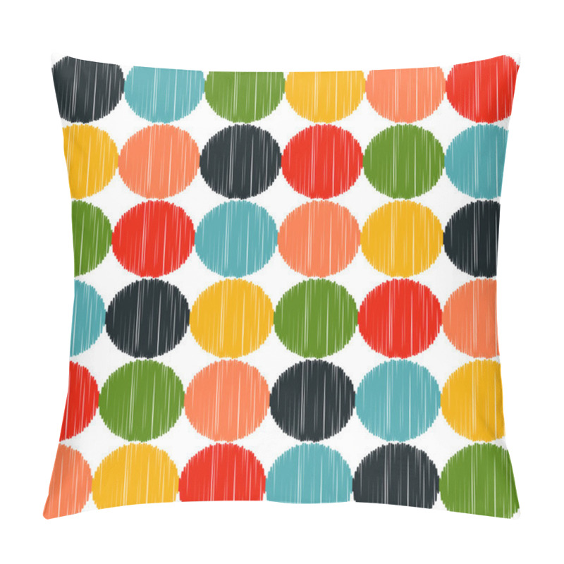 Personality  Circles Dots Pattern Pillow Covers