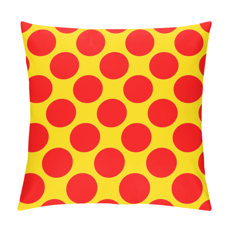 Personality  Popart, Comic Dots, Dotted, Circles Seamless, Repeatable Background, Pattern Pillow Covers