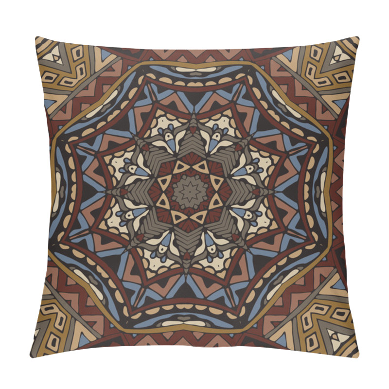 Personality  Vector Abstract Ethnic Seamless Pattern Tribal Pillow Covers