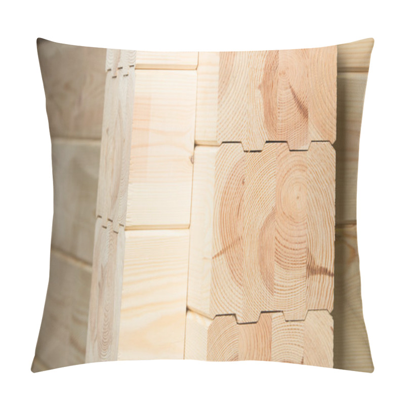 Personality  Glued Pine Timber Construction  Pillow Covers