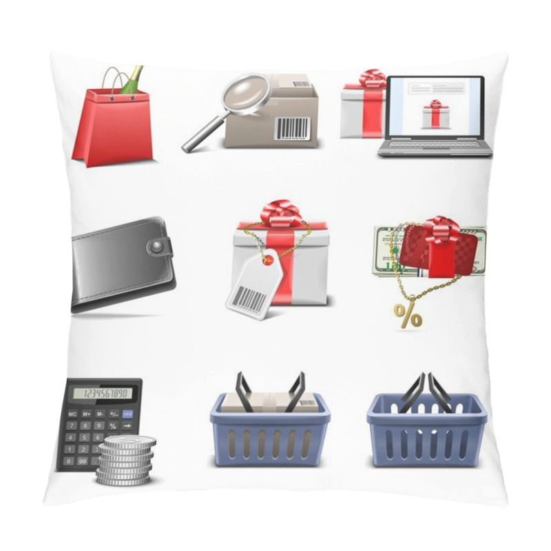 Personality  Shopping Pillow Covers