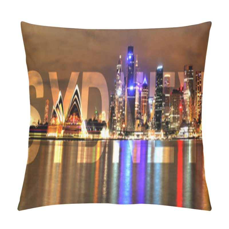 Personality  Sydney Harbour With Opera House Pillow Covers