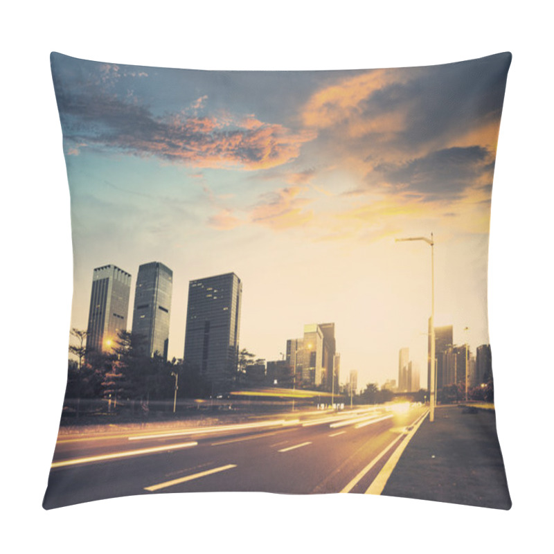 Personality  Road City Pillow Covers