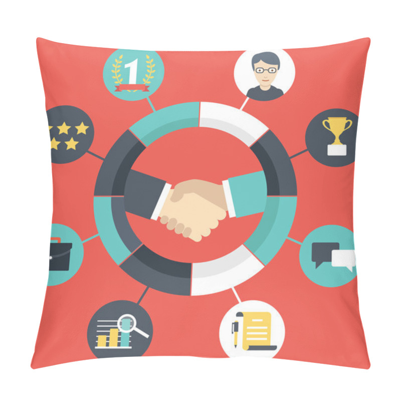 Personality  Customer Relationship Management Pillow Covers