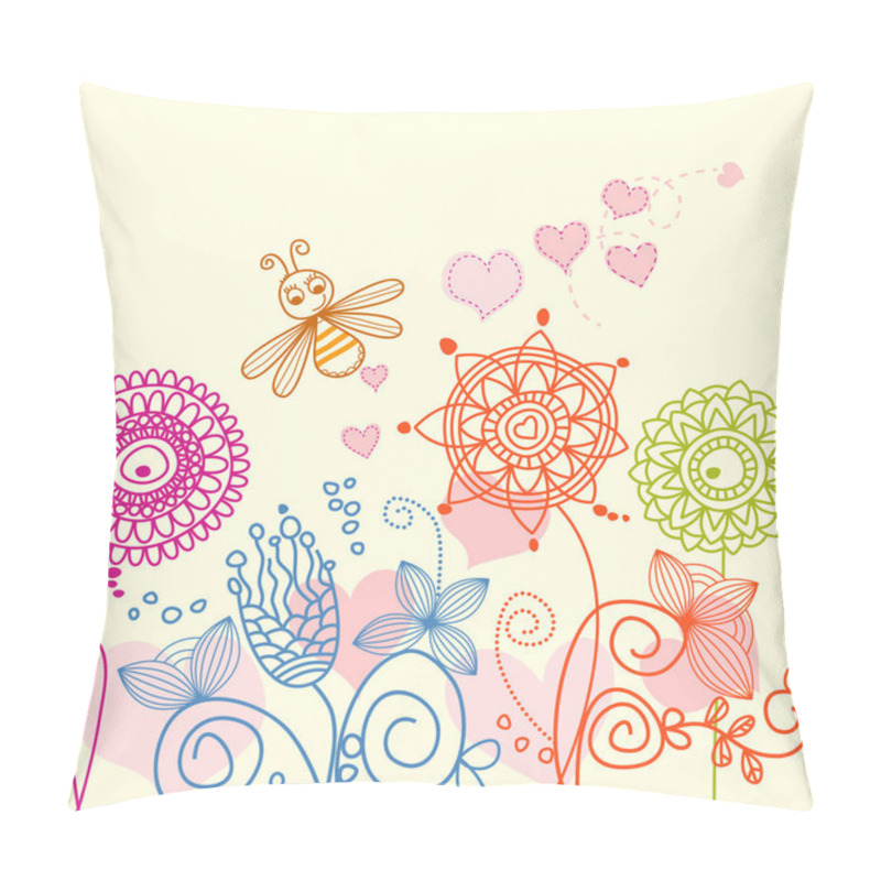 Personality  Garden Love Story Pillow Covers