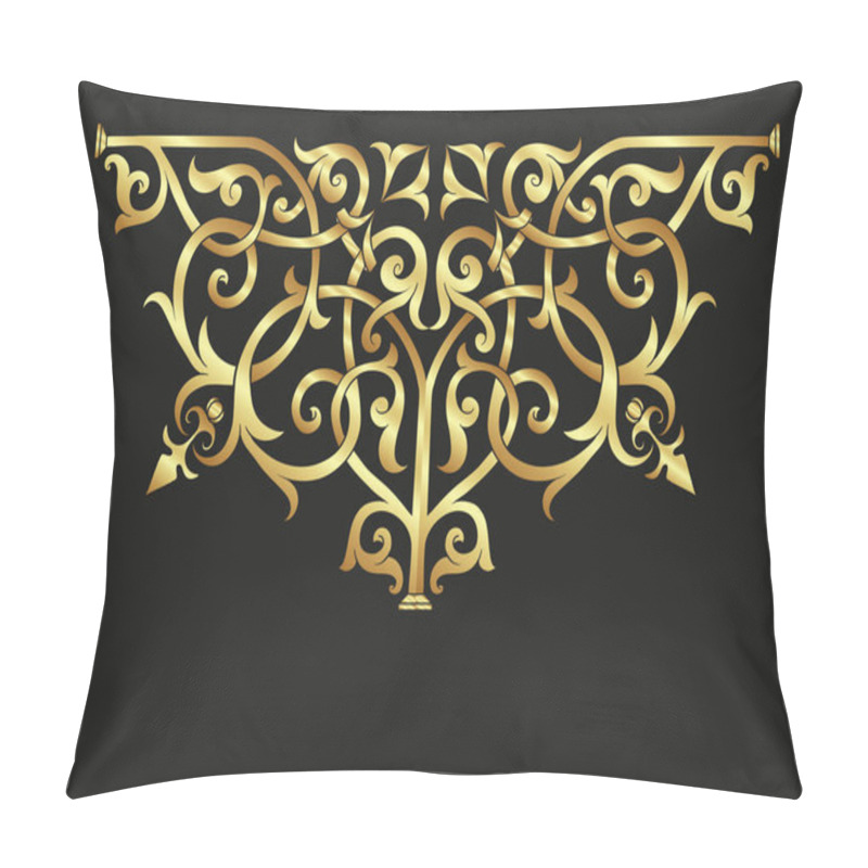 Personality  Byzantine Traditional Historical Floral Motifs, Pattern Pillow Covers