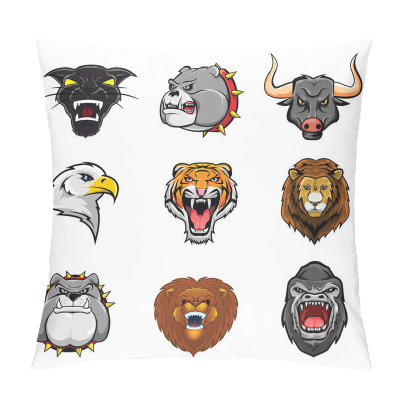 Personality  Animal Head Collection : Nine Pillow Covers