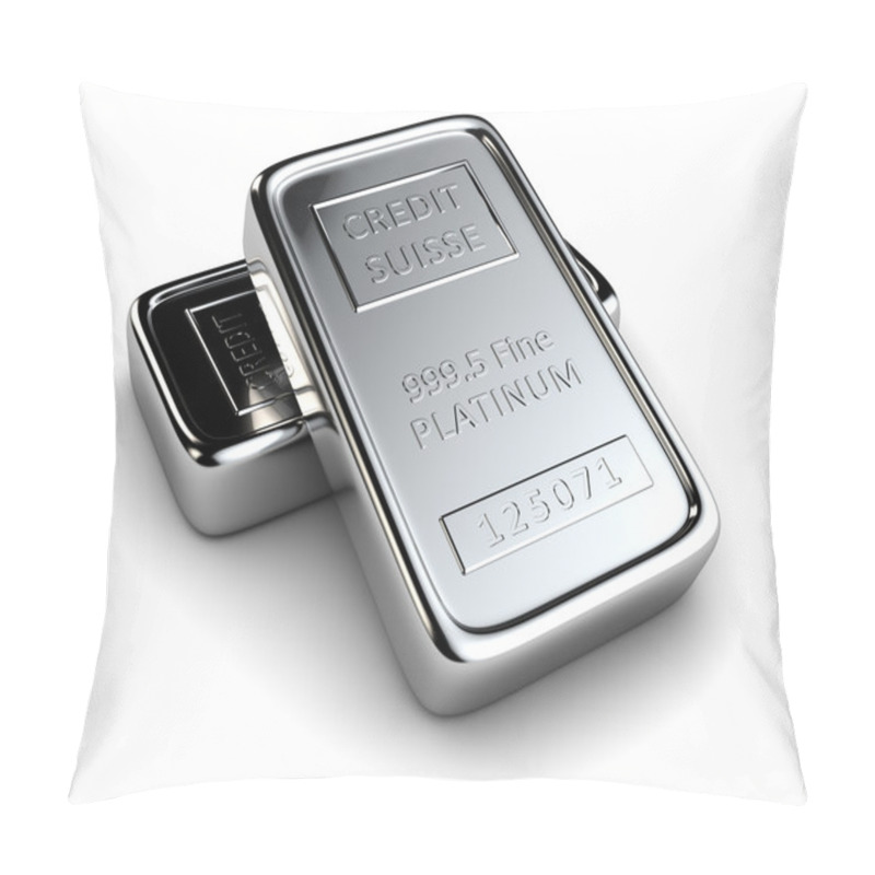 Personality  Two Platinum Ingots Pillow Covers