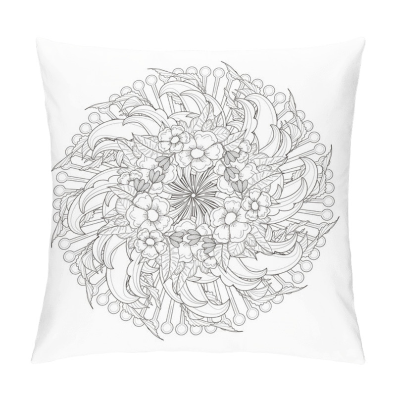 Personality  Exquisite Mandala Pattern Design Pillow Covers