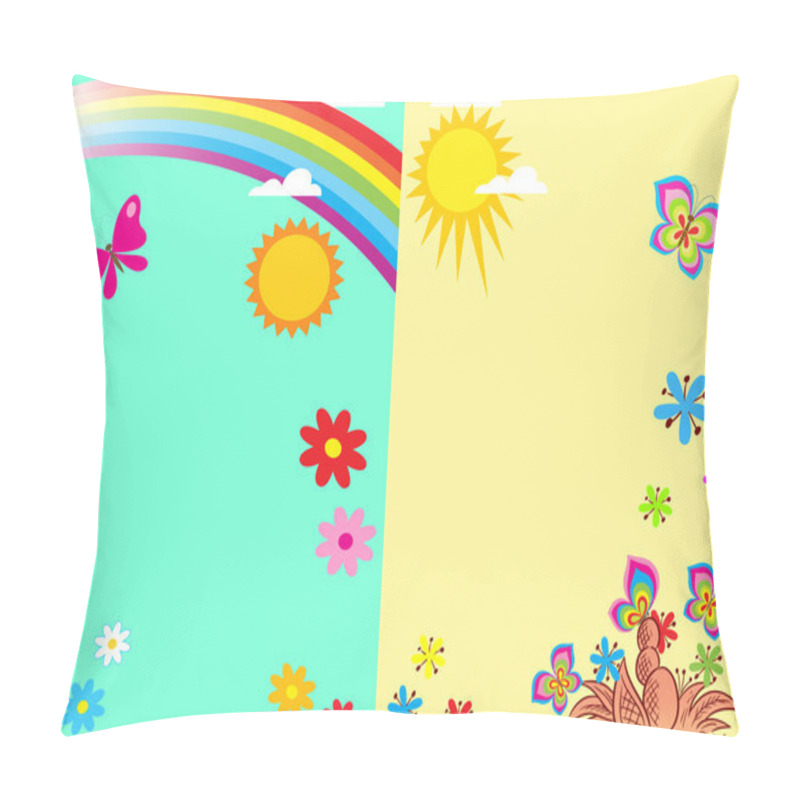 Personality  Frame On A Summer Theme Pillow Covers