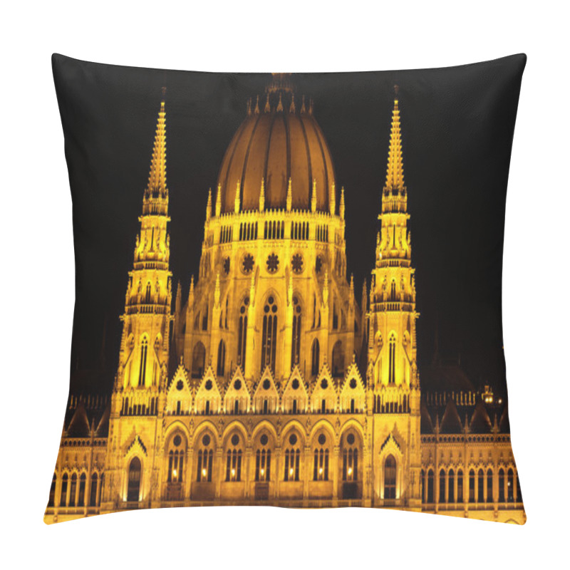 Personality  Budapest Parliament Building Pillow Covers