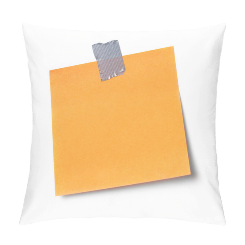 Personality  Adhesive Note On White Pillow Covers