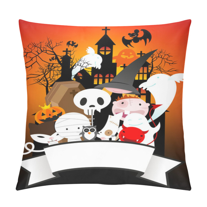 Personality  Halloween Party Pillow Covers