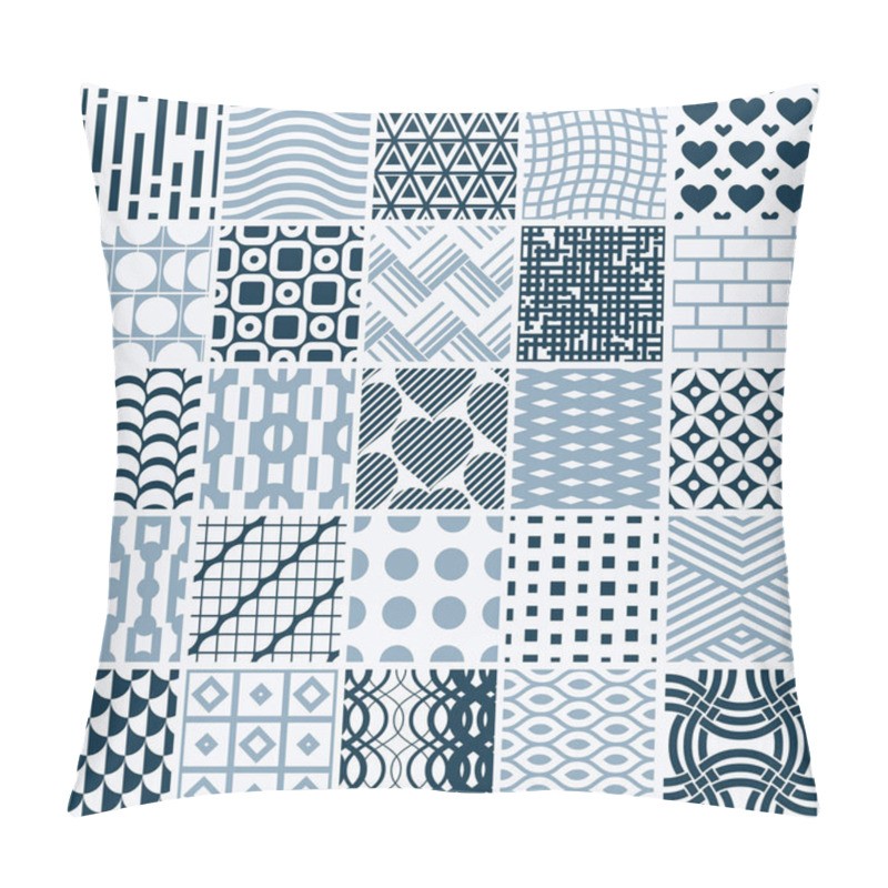 Personality  Geometric Shapes Seamless Patterns Set Pillow Covers