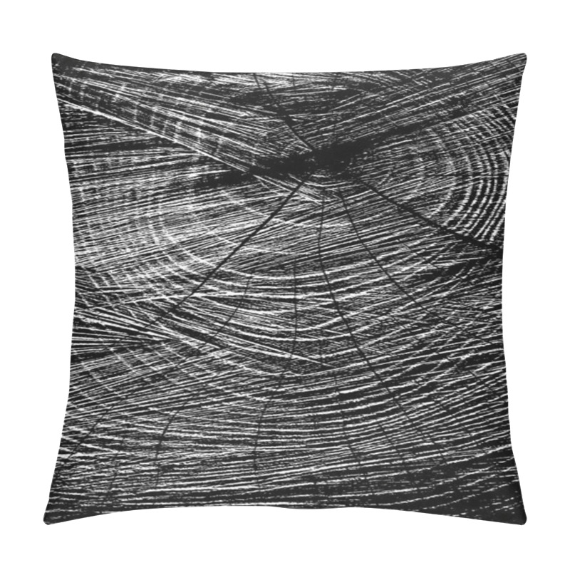 Personality  Sawed Wood Texture Pillow Covers