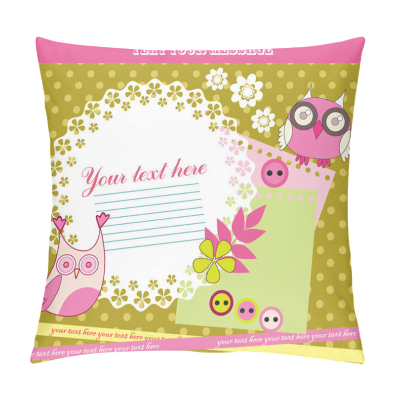 Personality  Love Owls Set Pillow Covers