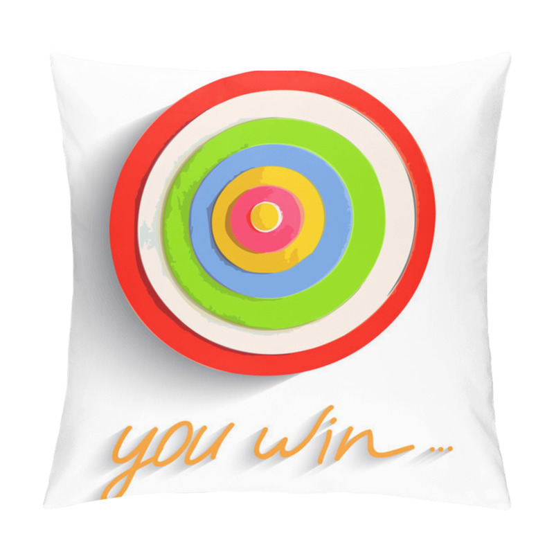 Personality  Dart Board Target Pillow Covers