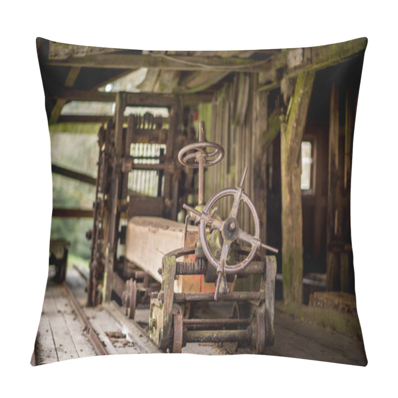 Personality  Sawmill With Lumbers Pillow Covers