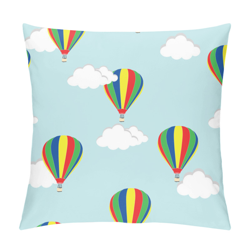 Personality  Hot Air Balloon Pattern Pillow Covers