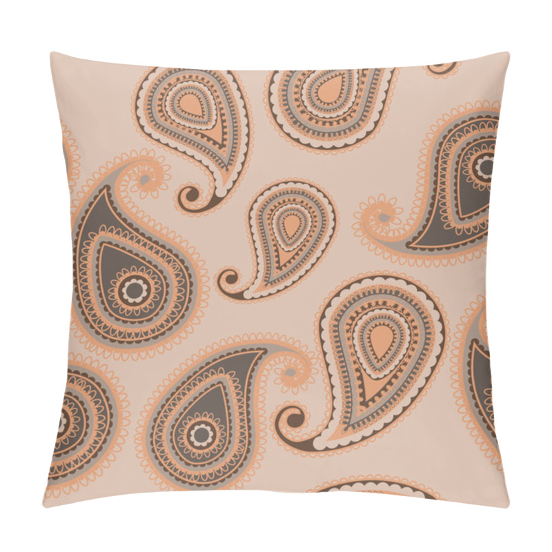 Personality  Beige Paisley Pillow Covers