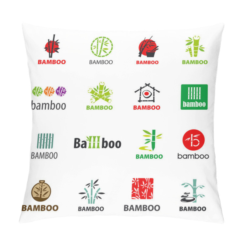 Personality  Biggest Collection Of Vector Logos Bamboo Pillow Covers