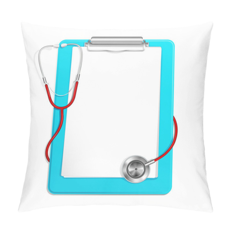 Personality  Clipboard With Stethoscope Pillow Covers