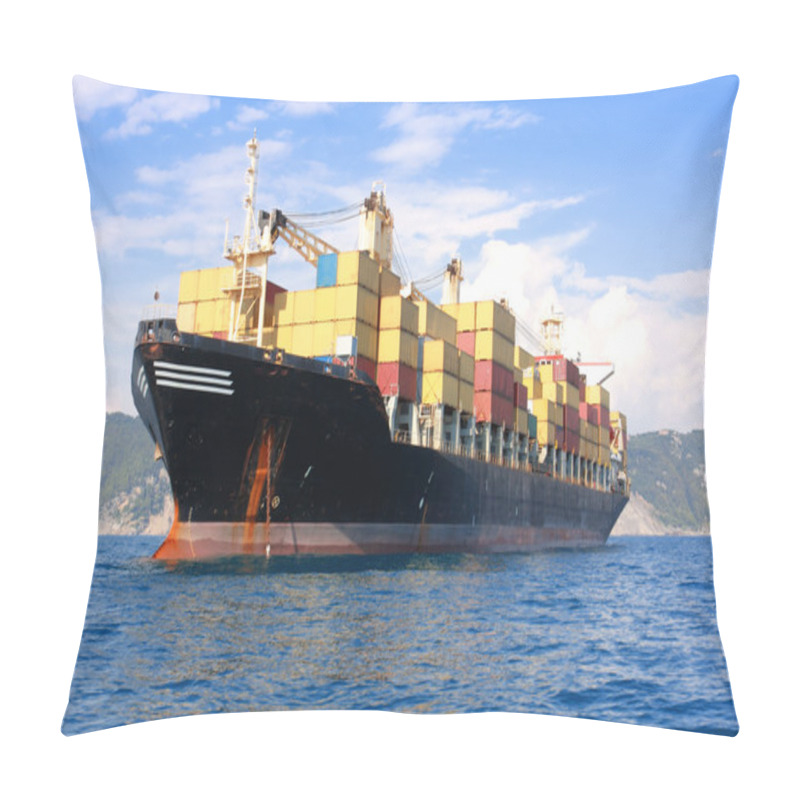 Personality  Transportation, Containers Ship Pillow Covers