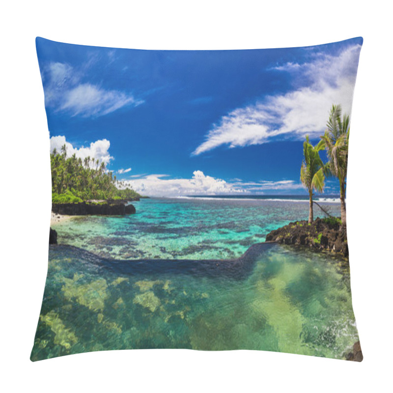 Personality  Beach On Samoa Island Pillow Covers