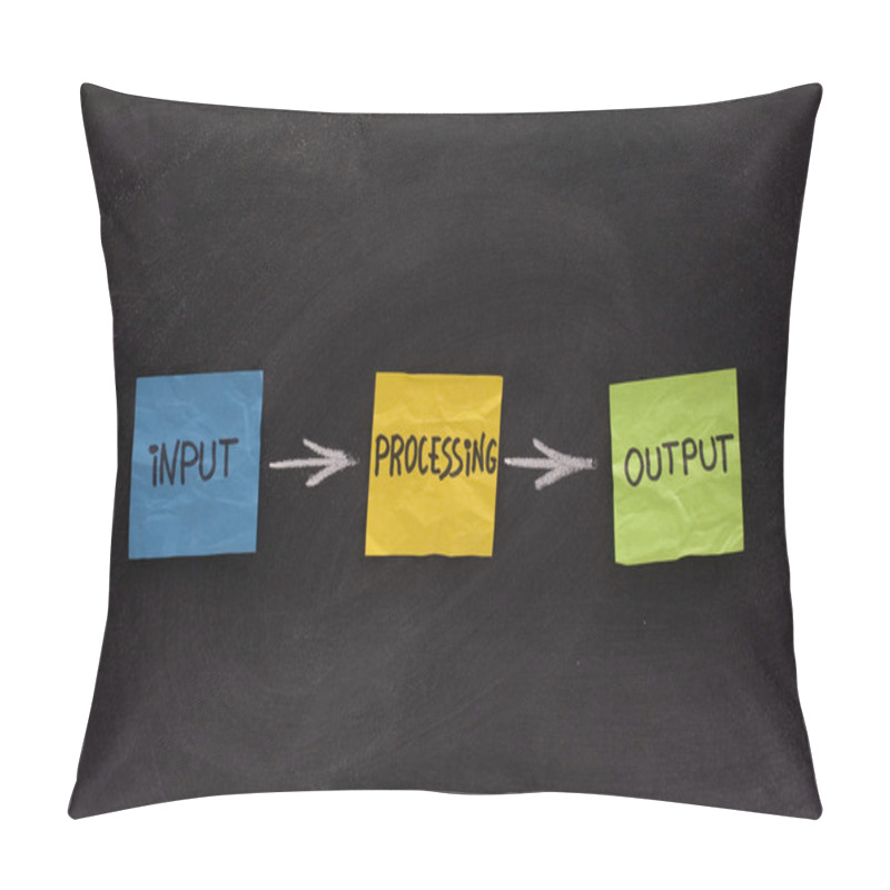 Personality  Input, Processing, Output Pillow Covers