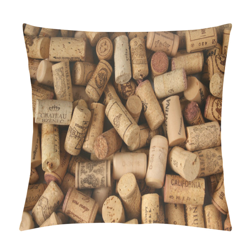 Personality  Cork Background Pillow Covers