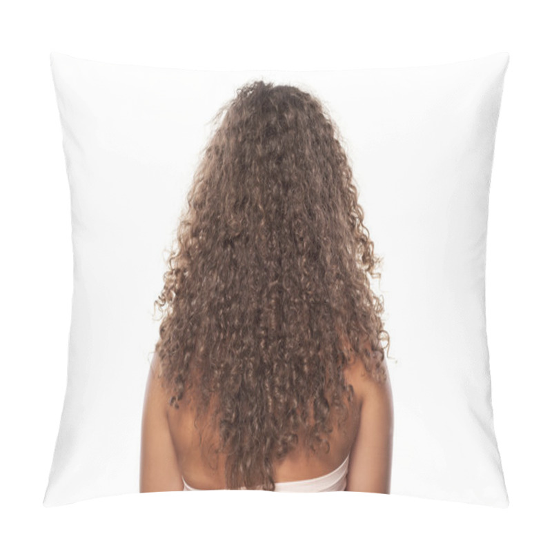 Personality  Long Curly Hair Pillow Covers