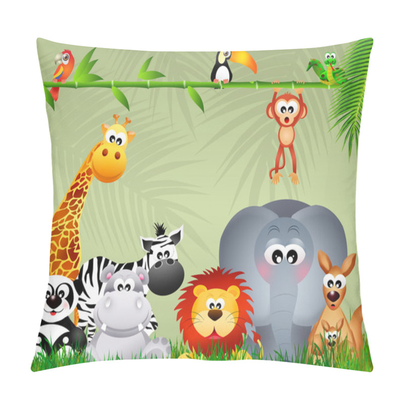 Personality  Wild Animals Pillow Covers