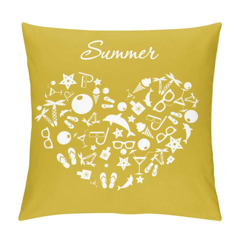 Personality  Summer Collage Pillow Covers