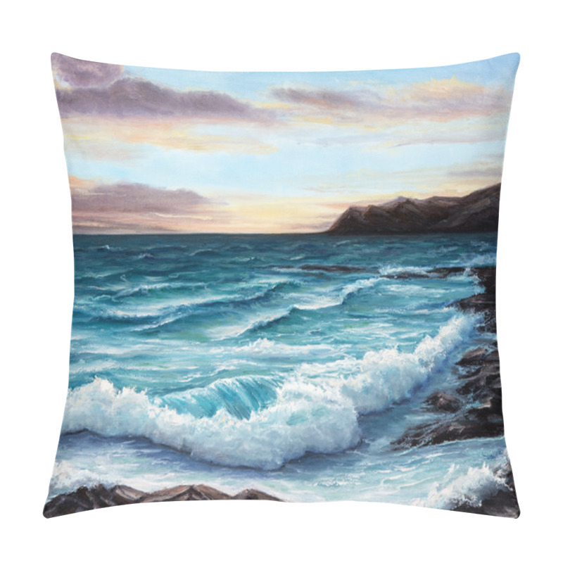 Personality  An Ocean Shore Pillow Covers