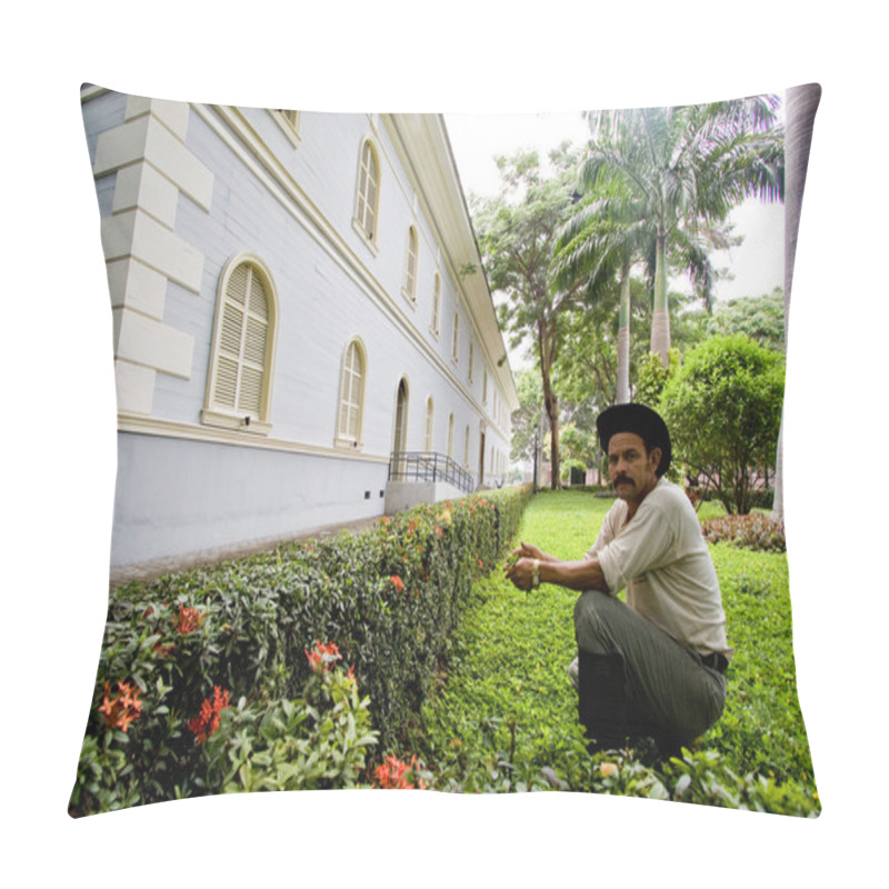 Personality  Urban Architecture Zone In The Parque Historico, Cultural And Educational Park, Guayaquil Pillow Covers