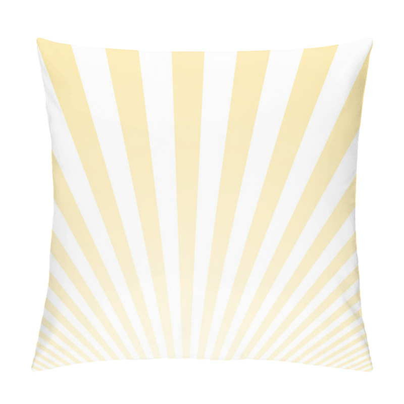 Personality  Sunny Striped Background. Pillow Covers