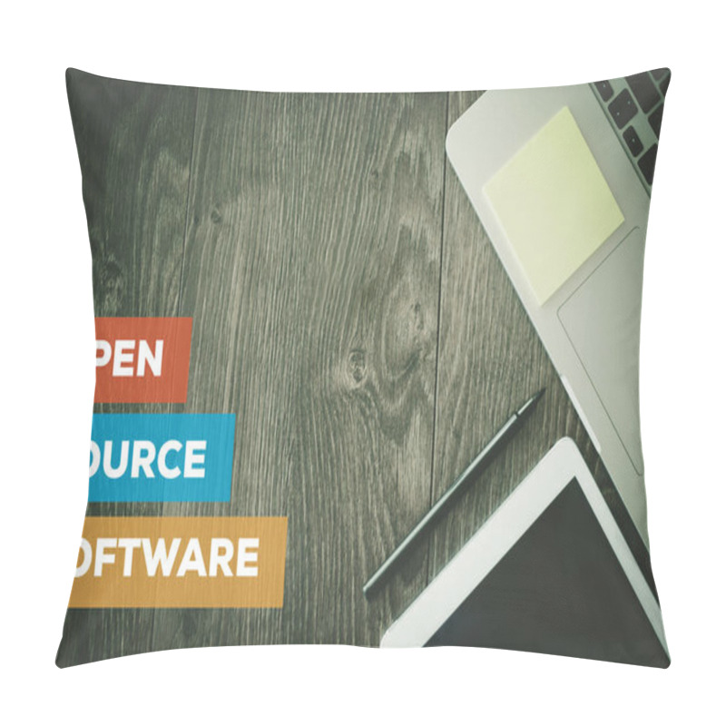 Personality  OPEN SOURCE SOFTWARE CONCEPT Pillow Covers