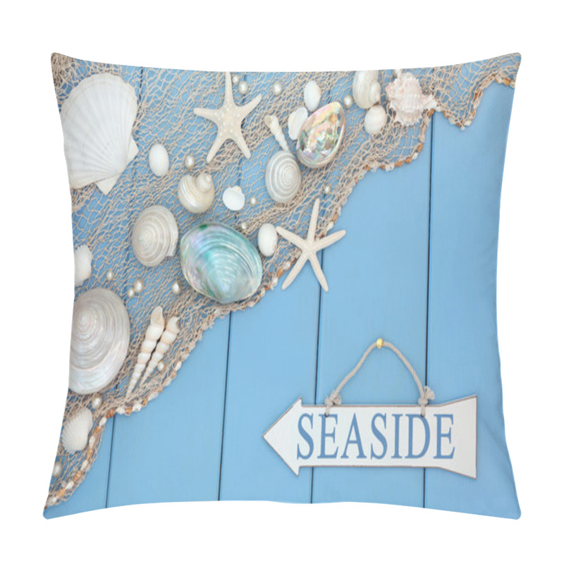 Personality  Seaside Abstract With Shells Pillow Covers