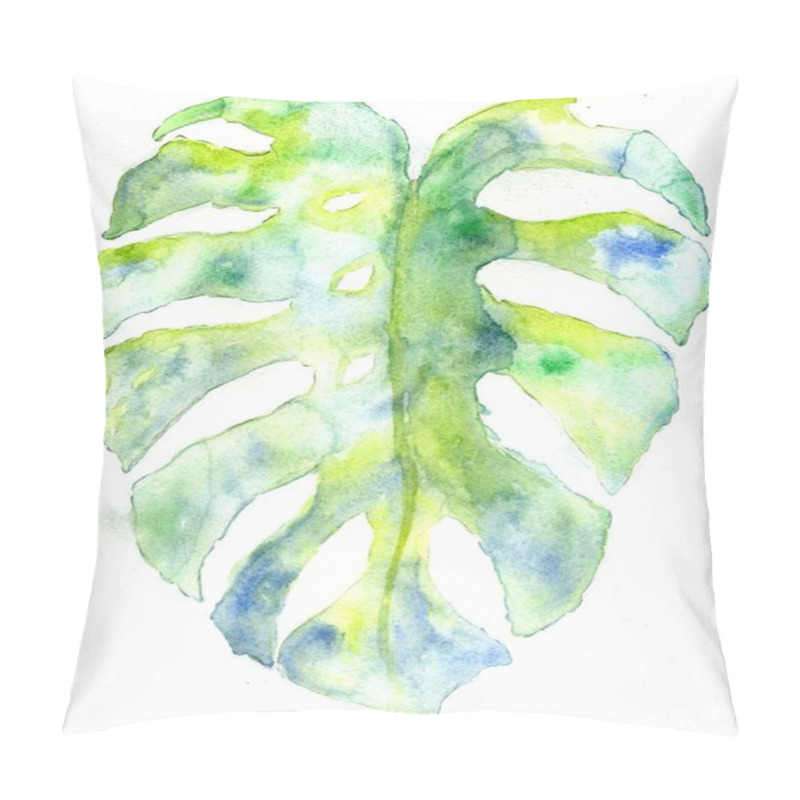 Personality  Monstera Leaves Art Pillow Covers