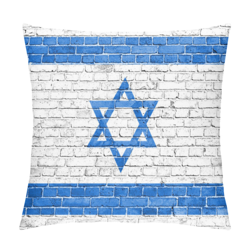 Personality  Grunge Israel Flag Pillow Covers